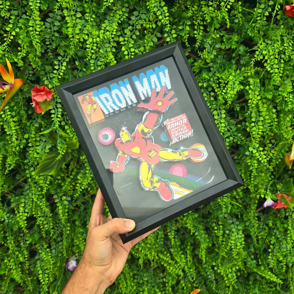 Iron Man Comic Book Cover