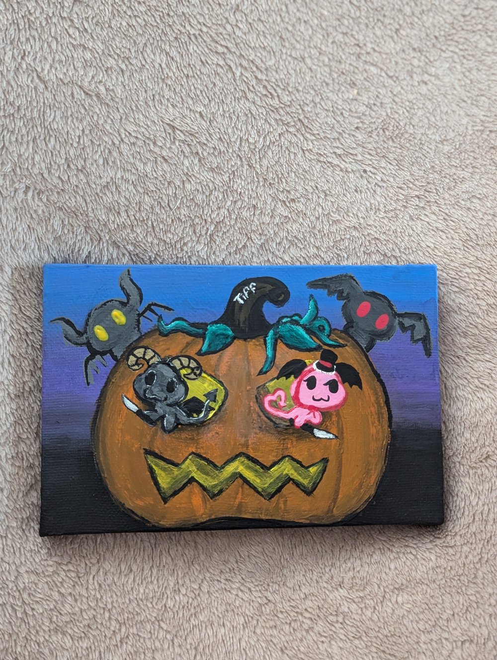 Image of "Pumpkin Carving" Paintings