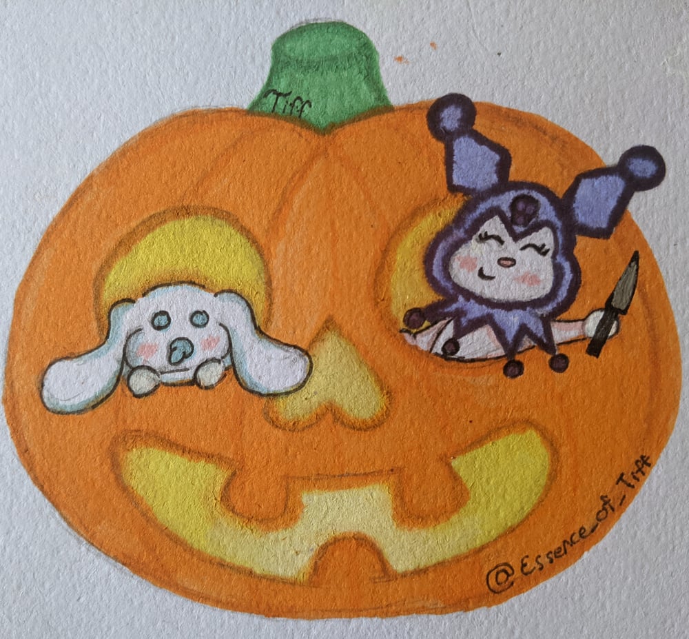 Image of "Pumpkin Carving" Paintings