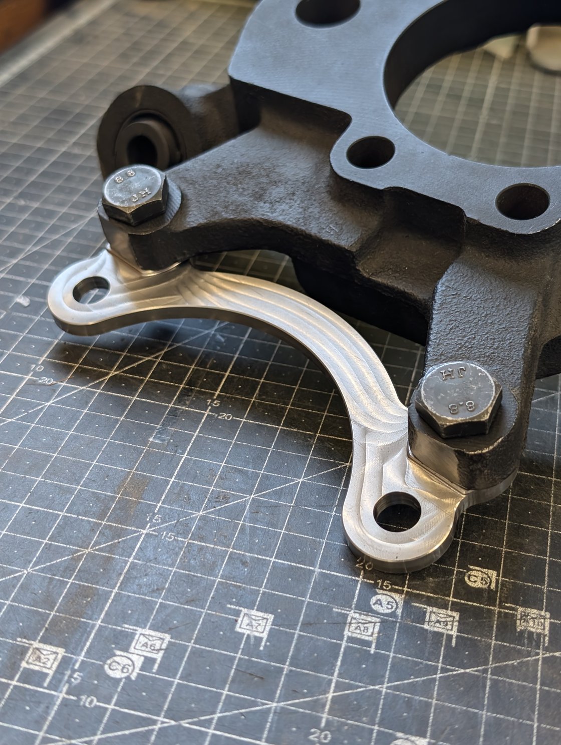 Image of S-Chassis BIG Rotor bracket kit