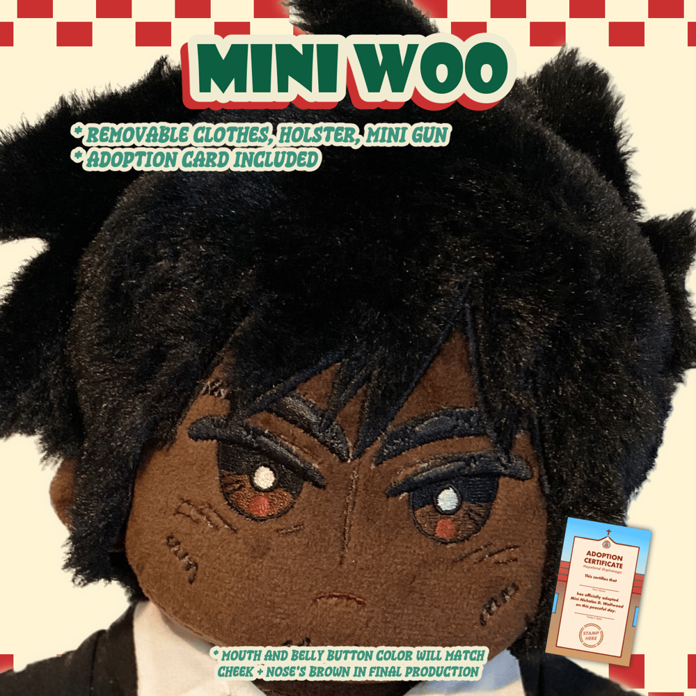 Image of [PREORDER] MiniWoo Plush