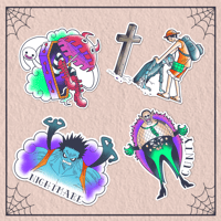 Image 1 of ONE PIECE THRILLER BARK STICKERS