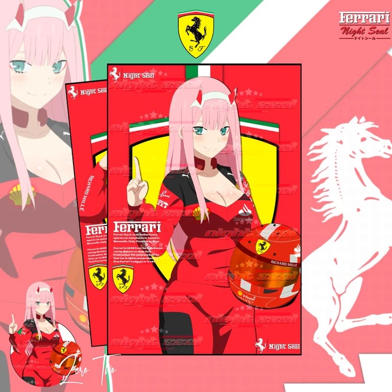 Image of Waifus x Ferrari V.2