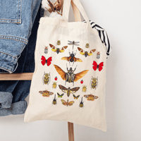 Image 1 of Insects Tote Bag