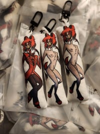 Image 2 of Mini Alastor Dakimakura Pillow Charm