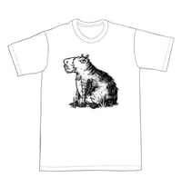 Image 1 of I don't care Capybara T-shirt **FREE SHIPPING**