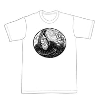 Image 1 of Peace Bigfoot T-shirt **FREE SHIPPING**