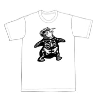 Image 1 of Penguin Skeleton T-shirt **FREE SHIPPING**