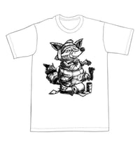 Image 1 of Raccoon Mummy T-shirt **FREE SHIPPING**