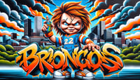 Image 2 of CHUCKY BRONCOS [MULTIPLE DESIGNS]