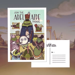 Adelaide Parade 5x7 Postcard - Over the Garden Wall Print