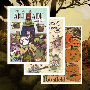 Over the Garden Wall Postcard 3-Pack