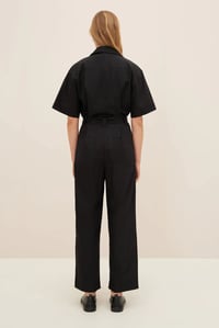 Image 3 of kowtow element jump suit black