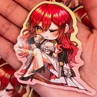 Image 1 of Honkai Star Rail -  March 7th Himeko | 3 Inch Sticker Die Cut Waterproof Vinyl Sticker