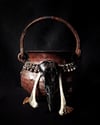 BABA YAGA copper cauldron