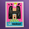 'H is for Haircut' Print