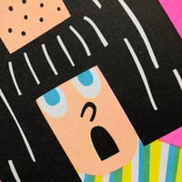 Image 2 of 'H is for Haircut' Print