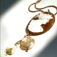 Image 3 of Cameo pendant necklace