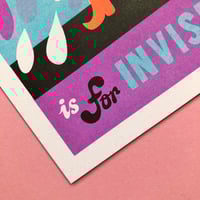 Image 3 of 'I is for Invisible' Print