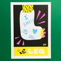 Image 1 of 'L is for Leg' Print