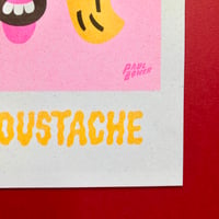 Image 3 of 'M is for Moustache' Print