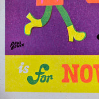 Image 3 of 'N is for Novel' Print