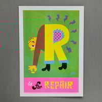 Image 1 of 'R is for Repair' Print