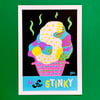 'S is for Stinky' Print