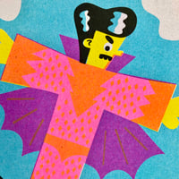 Image 2 of 'T is for Tightrope' Print