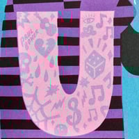 Image 2 of 'U is for Ukelele' Print