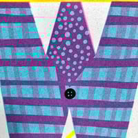 Image 2 of 'W is for Waistcoat' Print
