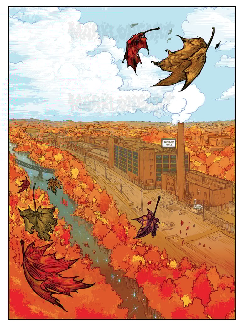 Image of Fall Crawl Illustration - Print 