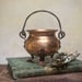 Image of Small Vintage Copper Cauldron