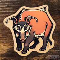 Image 3 of Red River Hog - Stickers