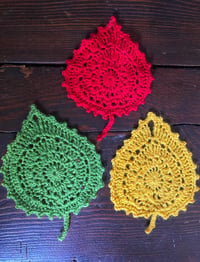 Image 4 of Blagdon Leaf Crochet Workshop Thursday November 21st 7-9 pm 