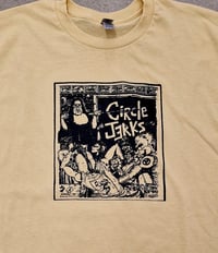 Image 2 of Circle Jerks "Angry Nun" yellow t-shirts