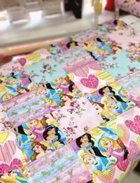 Image 13 of  Princess Patchwork Snuggle Blanket 