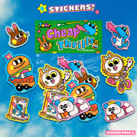 TADO 'Cheap Thrills' Sticker Pack A