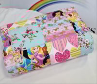 Image 15 of  Princess Patchwork Snuggle Blanket 