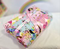Image 1 of  Princess Patchwork Snuggle Blanket 