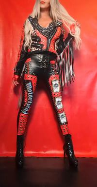 Image 13 of MADE TO ORDER CUSTOM METAL BAND LEGGINGS