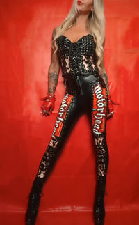 Image 20 of MADE TO ORDER CUSTOM METAL BAND LEGGINGS