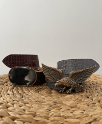 Image 1 of Cinturón reversible