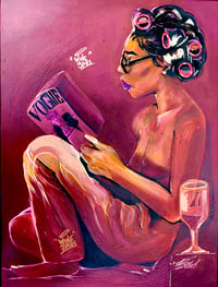 Wine Spills Study No. 1 “ Relax “ 