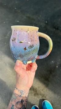Image 2 of HEAD IN THE STARS MUG - HONEY LAVENDAR