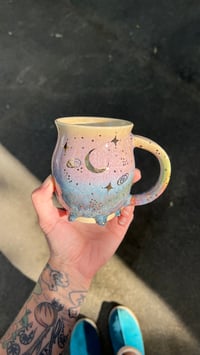 Image 4 of HEAD IN THE STARS MUG - HONEY LAVENDAR