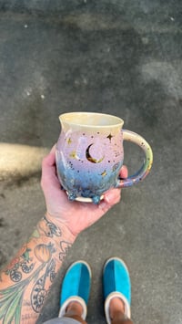 Image 5 of HEAD IN THE STARS MUG - HONEY LAVENDAR