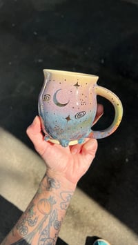 Image 6 of HEAD IN THE STARS MUG - HONEY LAVENDAR