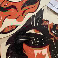 Image 2 of “Glamour Ghouls” Paper Cut Out Set