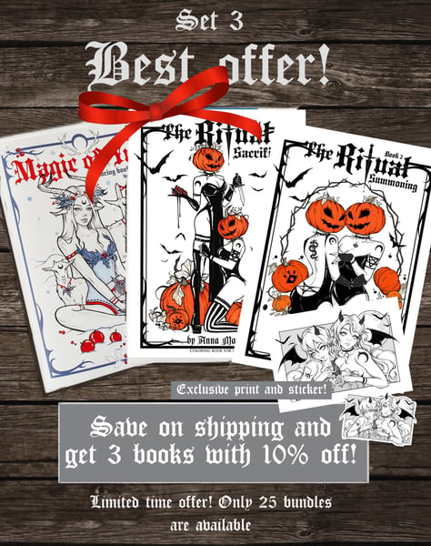 Image of Set №3 - 3 coloring books with 10% discount PREORDER